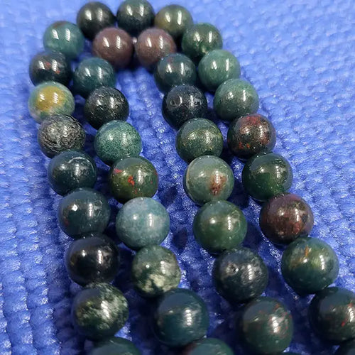 Blood stone mala
