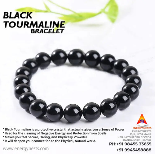 BLACK TOURMALINE BRACELET