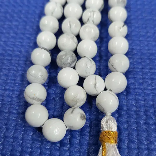 Howlite mala