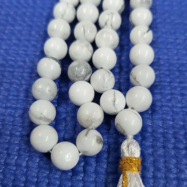 Howlite mala