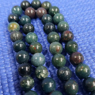 Blood stone mala