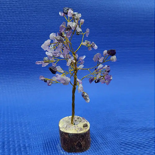 Amethyst Tree Wooden Base