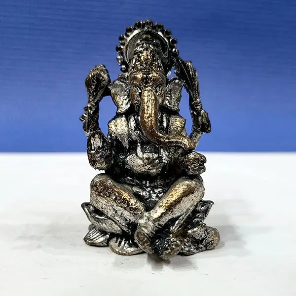 Brass Silver Ganesha