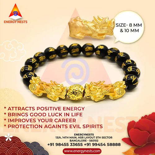 Double Pixiu bracelet