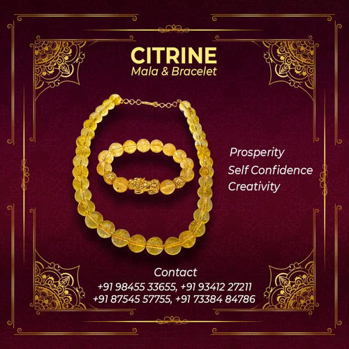 Citrine Mala & Bracelet